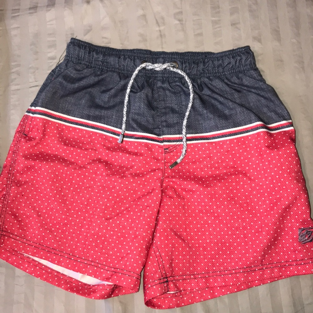 Island haze Red white and blue swim suit